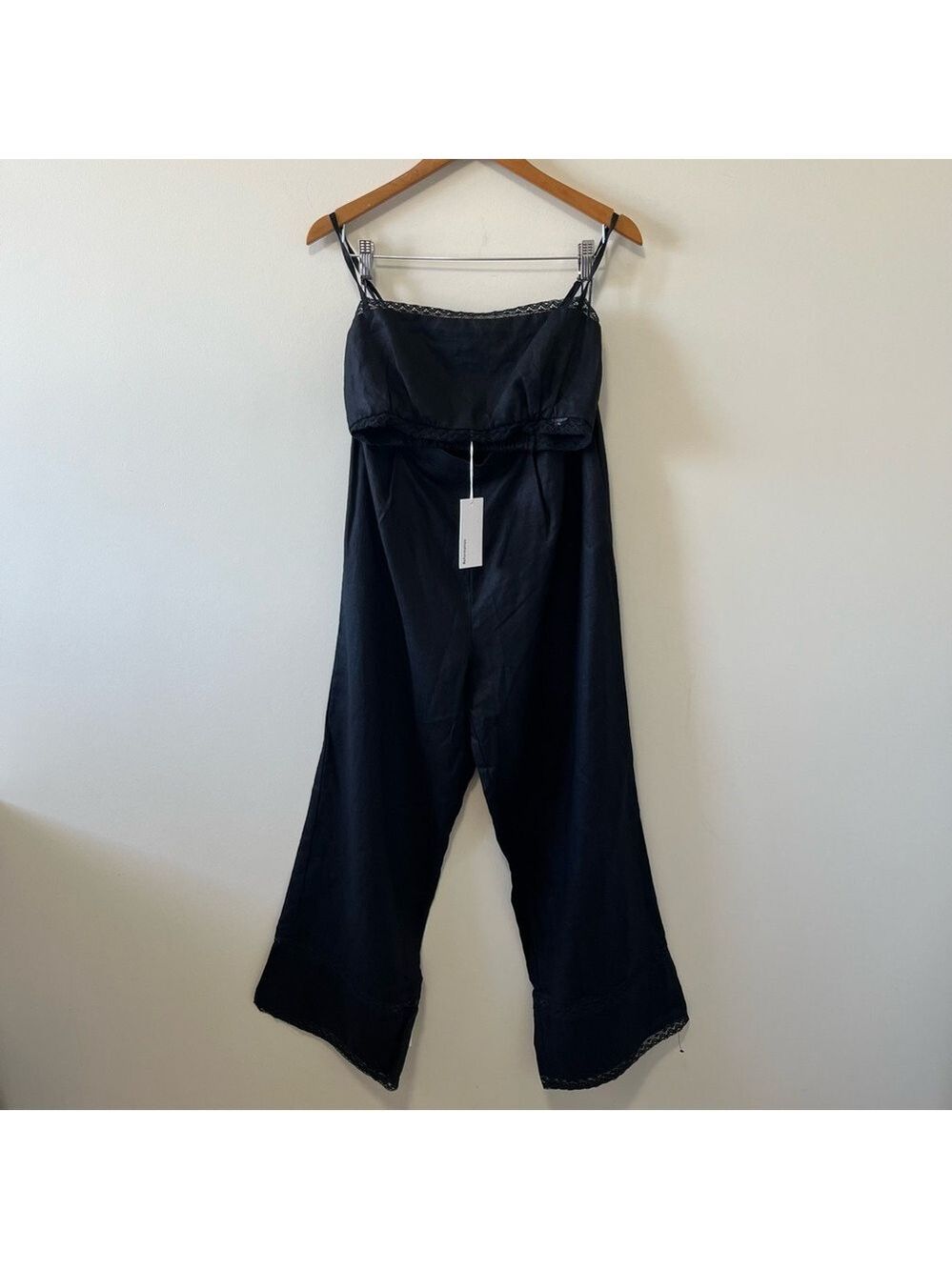 NWT Reformation Violet Linen Two Piece in Black Size 8 - Picture 5 of 15